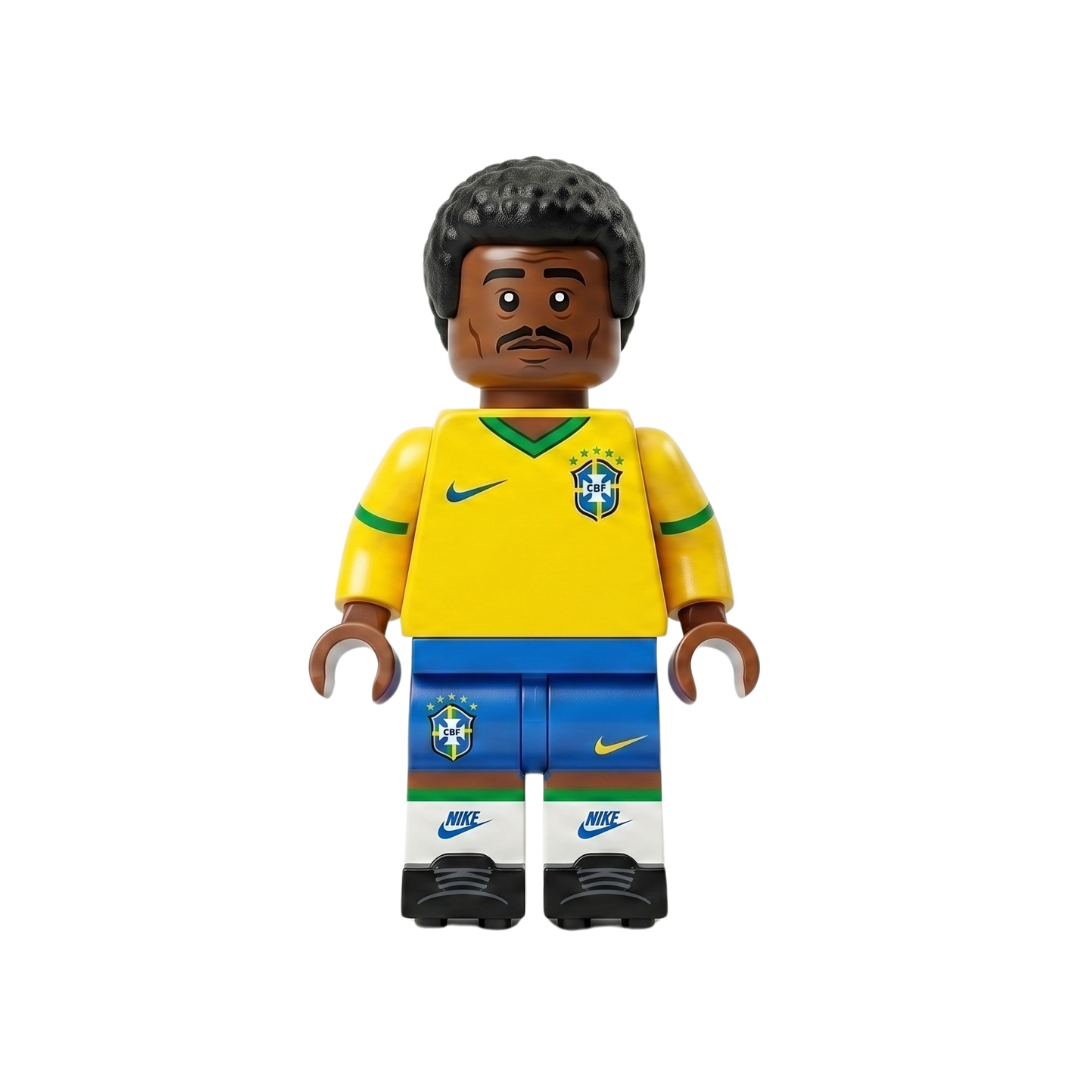 Minifigura Pelé “El Rey del Fútbol” – Brasil Leyenda Edition