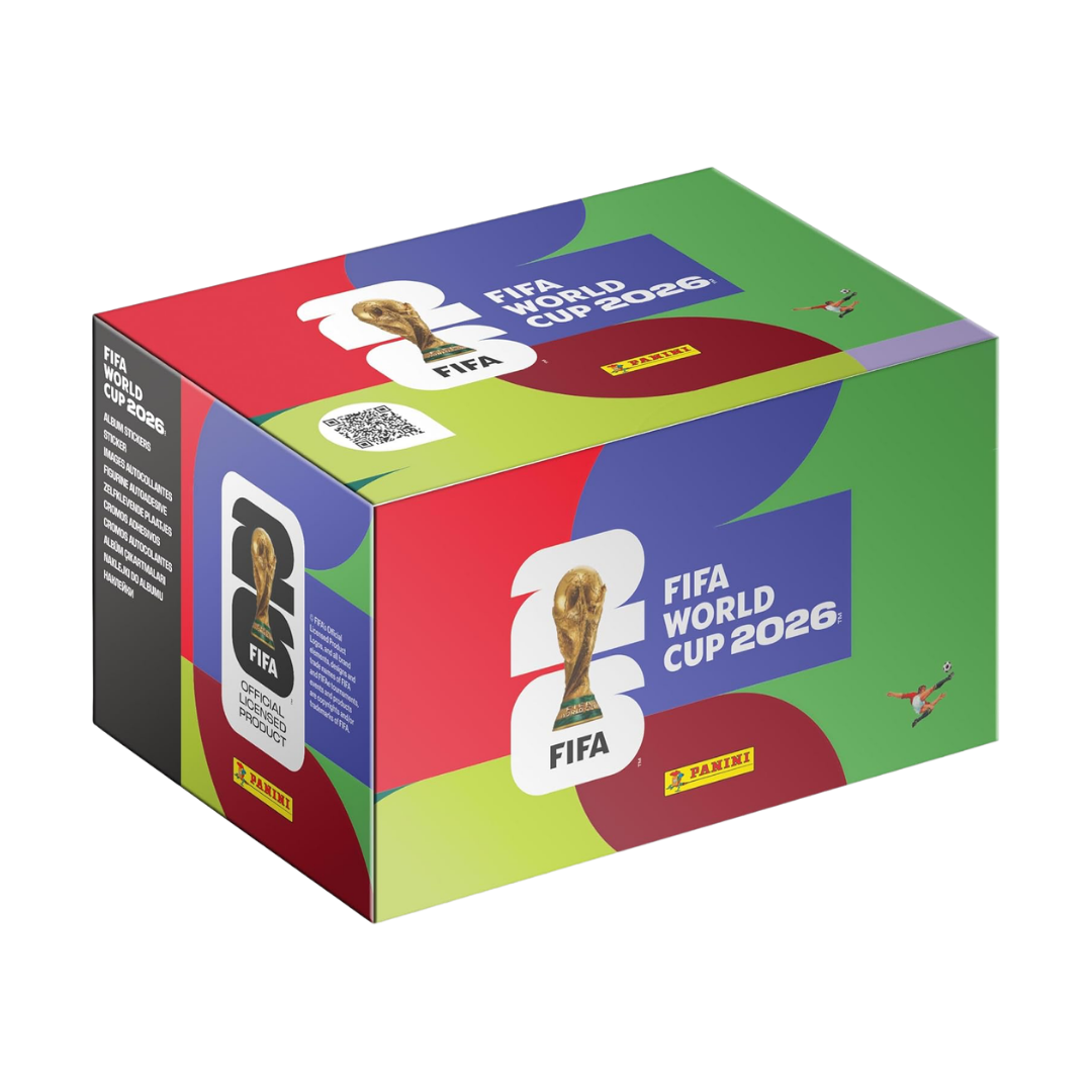 Caja con 100 Sobres para Album FIFA World Cup 2026 Panini