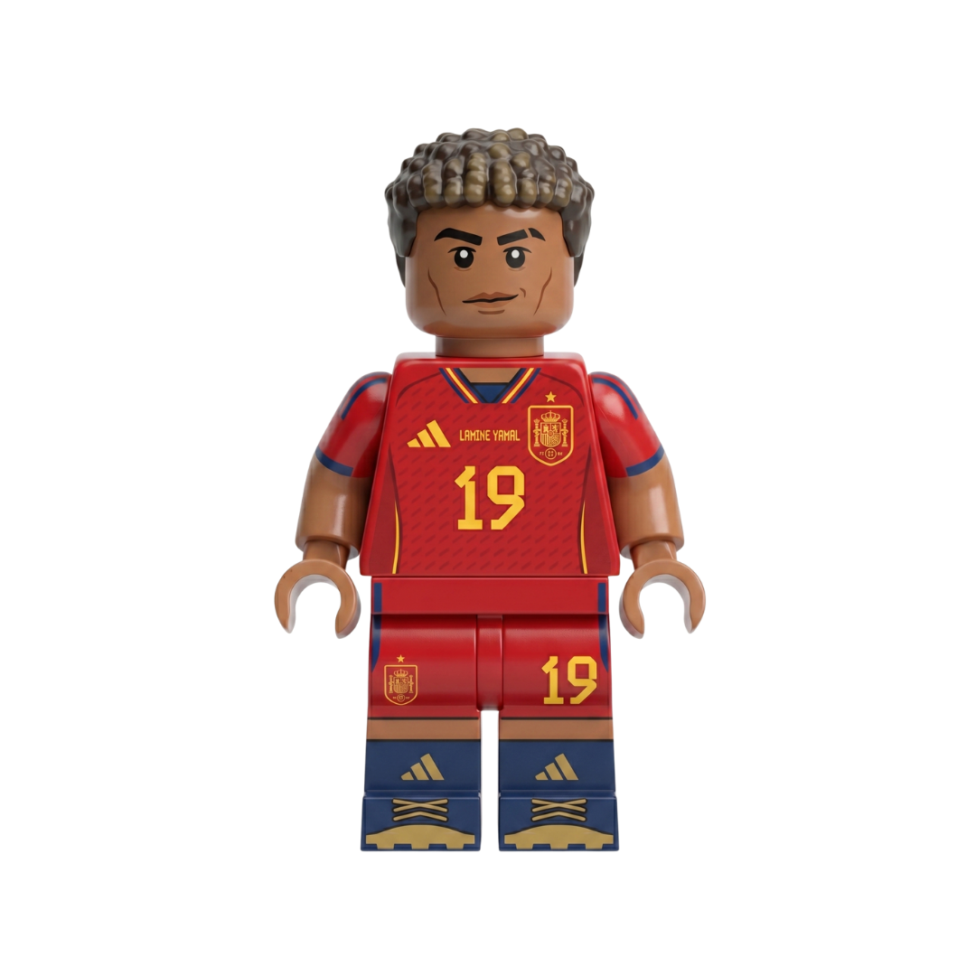 Minifigura Lamine Yamal “El Niño Maravilla” – España Leyenda Edition