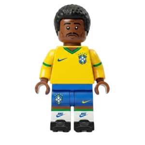 Minifigura Pelé "El Rey del Fútbol" - Brasil Leyenda Edition