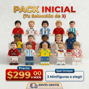 Pack de 3 Minifiguras a Elección